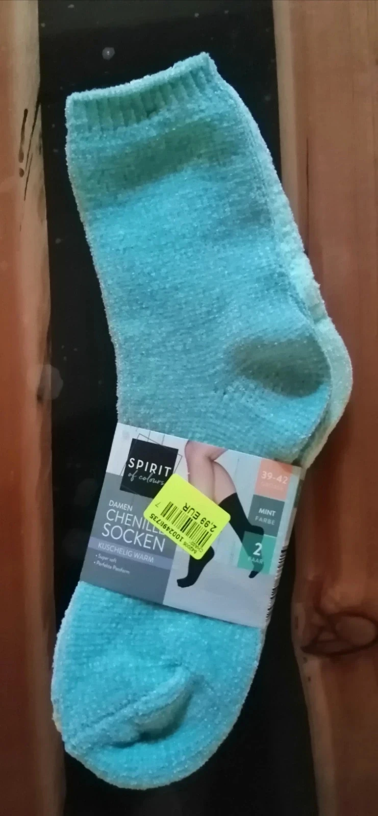 Lot de 2 chaussettes chaudes
